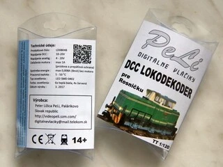 DCC lokodekodér pro T334/710 - Peli